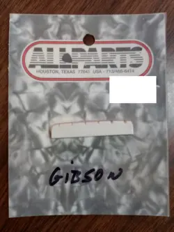 ALLPARTS BN 2863-00T TUSQ NUT W/ SLOTS FOR GIBSON *** FREE SHIPPING ***