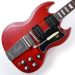 GIBSON SG STANDARD '61 FADED MAESTRO VIBROLA CHERRY *AP479