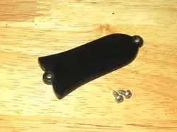 GIBSON 1972 BLACK 1 PLY TRUSS ROD COVER