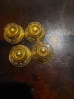 GIBSON BELL KNOBS GOLD 4PCS