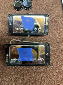 GIBSON LES PAUL TIM SHAW PICKUPS