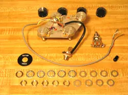 GIBSON 2006 USA NICKEL LES PAUL ELECTRONIC CONTROL POTS HARNESS
