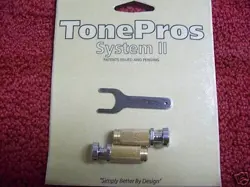 NEW - TONE PROS SS1-N BRASS STUDS/ANCHORS FOR GIBSON
