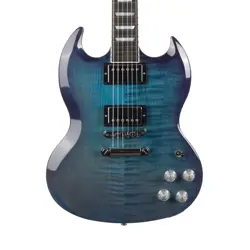 USED GIBSON SG MODERN BLUEBERRY FADE 2022