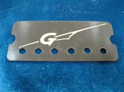 ONE VINTAGE GRETSCH HILO TRON PICKUP COVER FOR CORVETTE TENNESSEAN