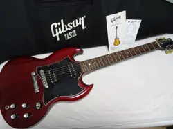 ELECTRIC GUITAR GIBSON SG SPECIAL 2008 WR WINE RED WITH BAG