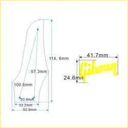 PICKGUARD RIGHT-HAND WITH