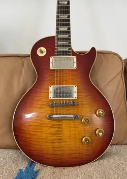 QUILTY! 2023 GIBSON CUSTOM SHOP 1959 LES PAUL REISSUE R9 - BELIEVER BURST VOS