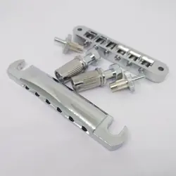 FOR GIBSON CHROME GUITAR BRIDGE ABR-1 TUNE-O-MATIC BRIDGE AND TAILPIECE SET 52MM