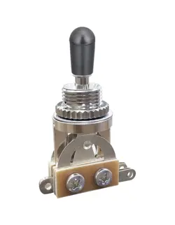 NEW MIJ METRIC 3-WAY TOGGLE SWITCH  SHORT STRAIGHT FOR GIBSON EPIPHONE LES PAUL