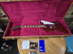 GIBSON FIREBIRD V 2014 CHERRY 120TH ANNIVERSARY W/CASE 6.9LBS