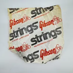 [VINTAGE] GIBSON STRINGS MONA-STEEL WOUND .056 AND .020 CORE
