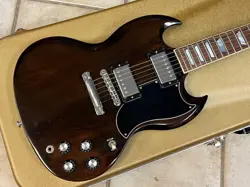 2014 GIBSON SG STANDARD TRANSLUCENT EBONY WITH CASE