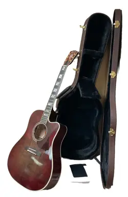 GIBSON MONTANA BLACK CHERRY ACOUSTIC CHROMA SONGWRITER (AS-IS)