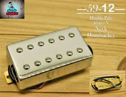 G.M. 59-12 ALNICO V CHROME HUMBUCKER NECK 50MM(4-WIRE)FOR GIBSON EPIPHONE®