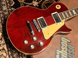 GIBSON VINTAGE LES PAUL STANDARD WINE RED 1978 ELECTRIC GUITAR *FCG208