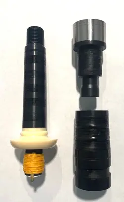 GIBSON ADJUSTABLE BLOWPIPE & SPLIT STOCK 