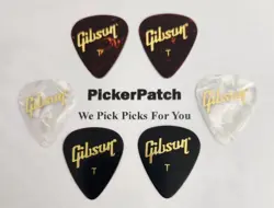 BLACK GUITAR PICKS