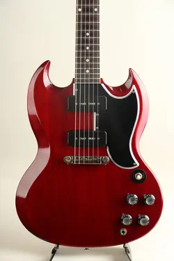 GIBSON CUSTOM SHOP 1963 SG SPECIAL REISSUE LIGHTNING BAR VOS CHERRY RED 2023