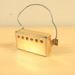 GIBSON USA 490R CERAMIC GUITAR HUMBUCKER PICKUP BRIDGE GOLD 8.04OHMS PATINA
