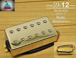 G.M. 59-12 ALNICO V NICKEL HUMBUCKER NECK 50MM(4-WIRE)FOR GIBSON EPIPHONE®