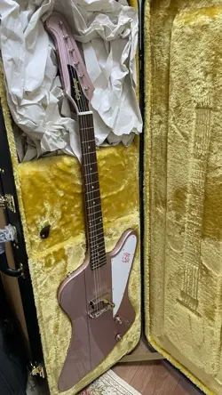 EPIPHONE INSPIRED BY GIBSON CUSTOM 1963 FIREBIRD I HEATHER POLY EPIPHONE #PCE5FL