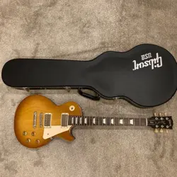 ELECTRIC GUITAR GIBSON LES PAUL TRIBUTE HONEY BURST 2020 S/N 234600231 & CASE