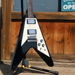 GIBSON FLYING V EBONY 2000