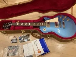 ELECTRIC GUITAR GIBSON LES PAUL STUDIO 2016 PELHAM BLUE MADE IN USA SN160049588