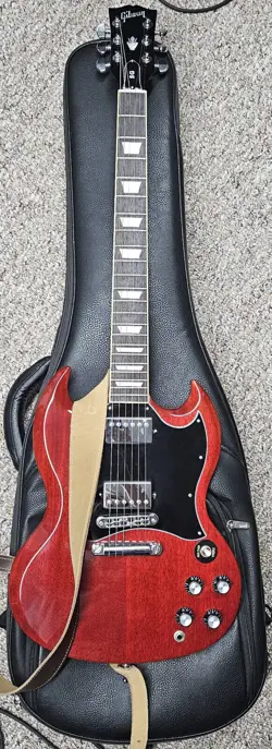 2022 GIBSON SG STANDARD - HERITAGE CHERRY ORIGINAL SOFT SHELL CASES
