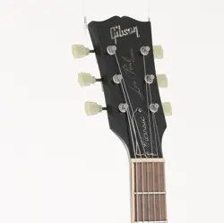 GIBSON LES PAUL CLASSIC PLUS TRANS EBONY BURST 2001 SAFE DELIVERY FROM JAPAN