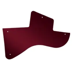 PICKGUARD FOR GIBSON LES PAUL JUNIOR SPECIAL RED MIRROR