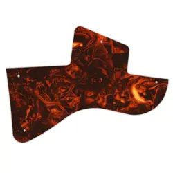 PICKGUARD FOR GIBSON LES PAUL JUNIOR SPECIAL FAUX TORTOISE
