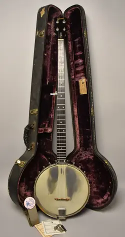 C.1963 GIBSON RB-175 LONG NECK 5-STRING BANJO W/OHSC