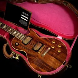 GIBSON CUSTOM SHOP 1959 LES PAUL STANDARD CHAMBERED KOA TOP *FD148