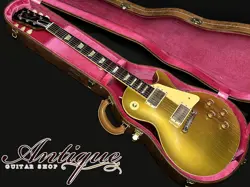 GIBSON CUSTOM SHOP TAK MATSUMOTO 1955 LES PAUL 2022 GOLD TOP ULTRA LIGHT AGED BY