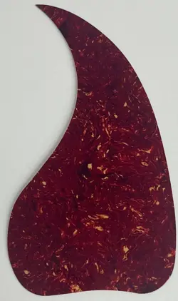 RED TORTOISE PICKGUARD FIT GIBSON J45 STYLE SELF ADHESIVE ACOUSTIC GUITARPARTS