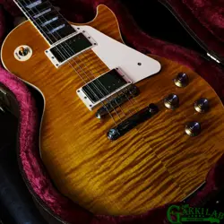 GIBSON LES PAUL STANDARD '60S FIGURED TOP HONEY AMBER 2023