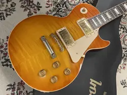 GIBSON CUSTOM SHOP HISTORIC COLLECTION 1958 LES PAUL STANDARD FIGURED #GG4E9