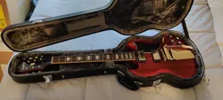 EPIPHONE INSPIRED BY GIBSON SG STANDARD 61 MAESTRO VIBROLA W/ HARD CASE