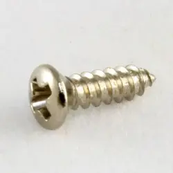 ALLPARTS GS-0050 GIBSON SIZE PICKGUARD SCREWS - NICKEL