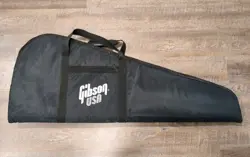 GIBSON USA PADDED GIG BAG ELECTRIC GUITAR CASE W HANDLES AND STRAP