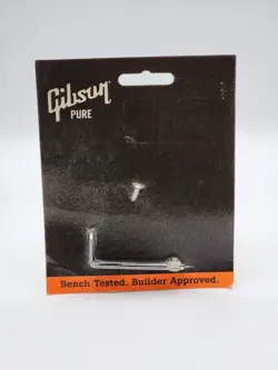 GIBSON PRPB-020 GUITAR PICKGUARD BRACKET CHROME LES PAUL NEW OLD STOCK 