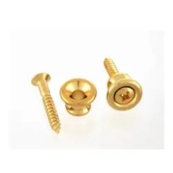 ALLPARTS AP-6695-002 GIBSON STYLE STRAP BUTTONS - GOLD