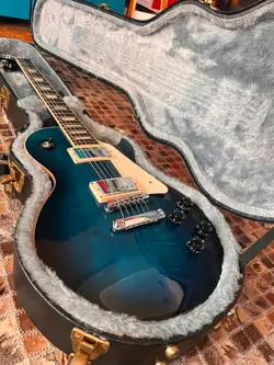 GIBSON LES PAUL TRADITIONAL CHICAGO BLUE 2014 - 120TH ANNIVERSARY