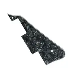 ALLPARTS PG-0800-053 PICKGUARD FOR GIBSON LES PAUL - BLACK PEARLOID 3-PLY BP/B/W