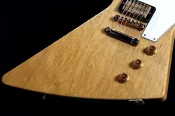 GIBSON CUSTOM SHOP 1958 KORINA EXPLORER REISSUE VOS WHITE PICKGUARD NATURAL WEIG