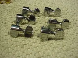 VINTAGE SCHALLER 6 ON A SIDE  GUITAR TUNERS  WEST GERMANY SCHALLER FOR PROJECT