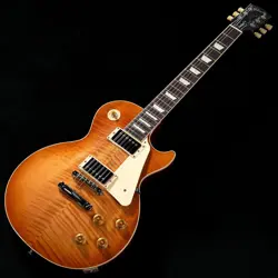 GIBSON ISHIBASHI EXCLUSIVE LES PAUL STANDARD 50S FIGURED TOP DIRTY LEMON BURST W
