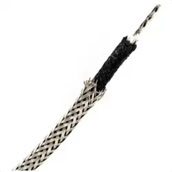 VINTAGE SILVER BRAIDED